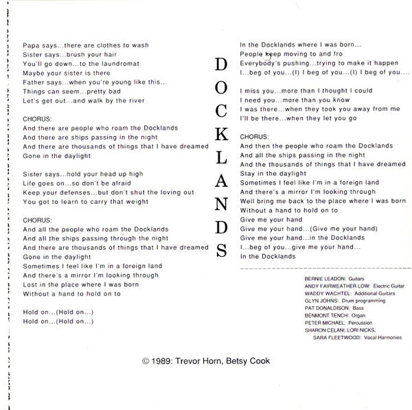 Stevie Nicks -Street Angel