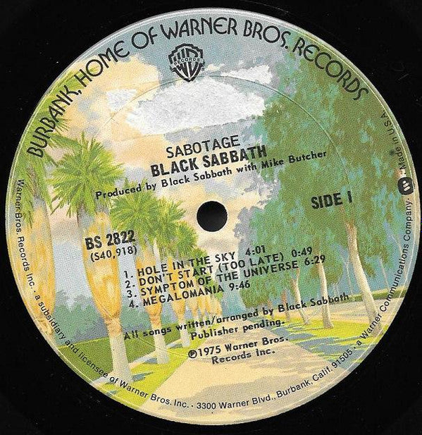 Black Sabbath - Sabotage