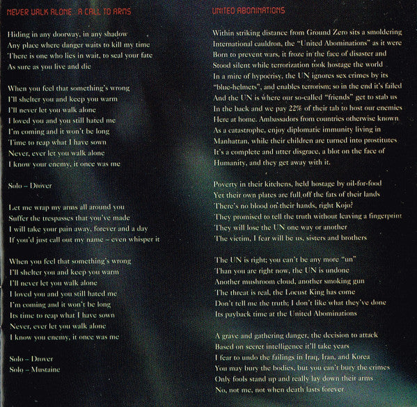 Megadeth - United Abominations