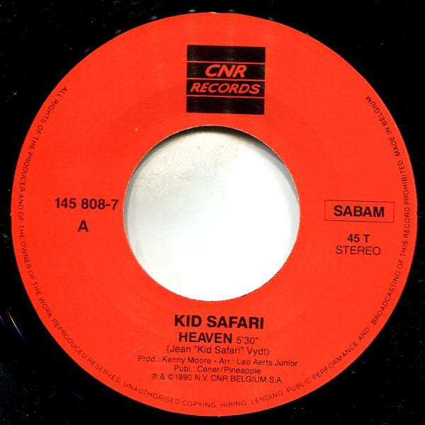 Kid Safari -Heaven / Wow