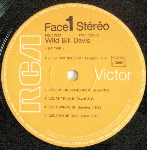 Wild Bill Davis - Up Top