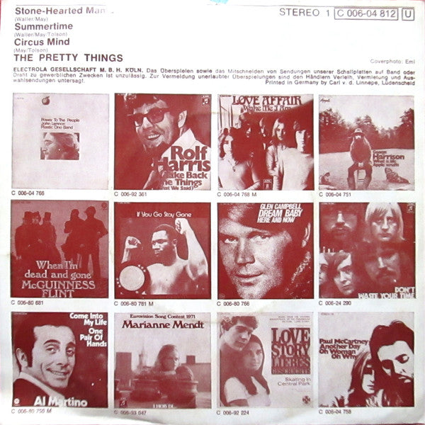 The Pretty Things -Stone-Hearted Mama