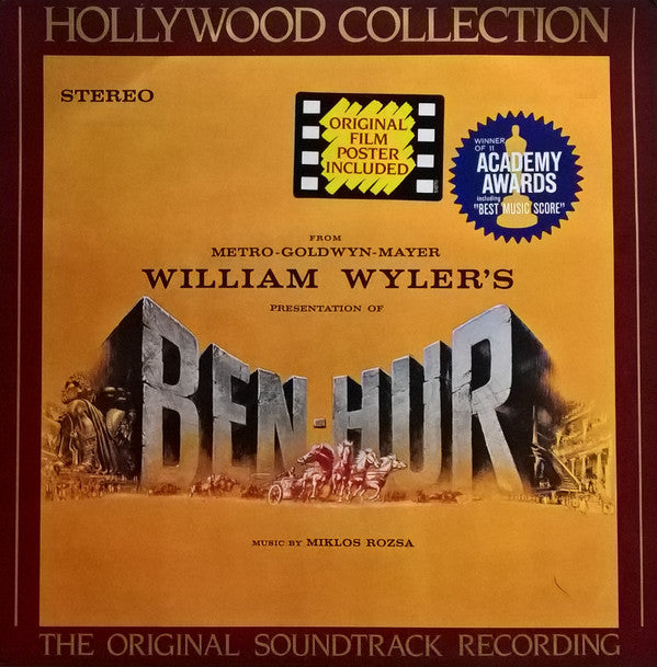 Miklos Rozsa* - Ben-Hur (Original Soundtrack Recording)