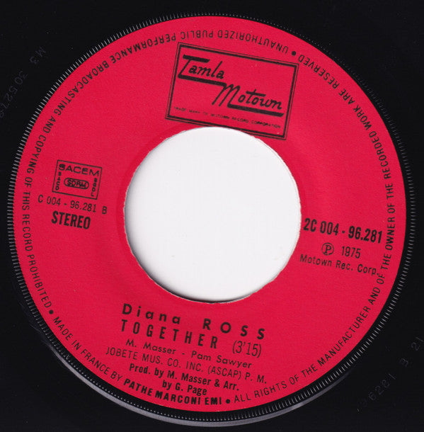 Diana Ross -Sorry Doesn't Always Make It Right