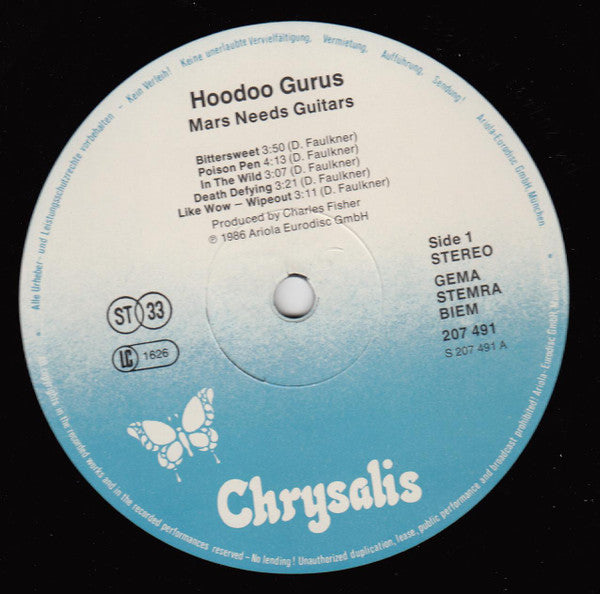 Hoodoo Gurus -Mars Needs Guitars!