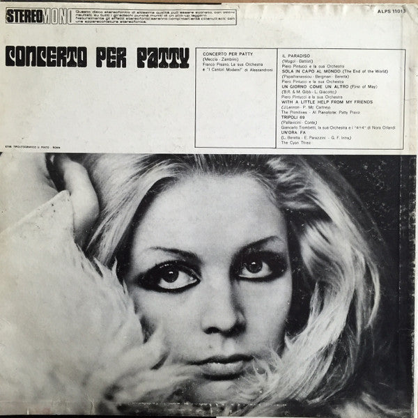 Patty Pravo -Concerto Per Patty