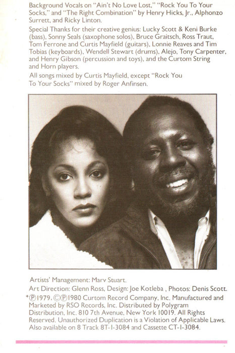 Linda Clifford & Curtis Mayfield -The Right Combination