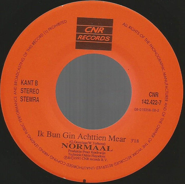 Normaal -HALVU (Høkers Aller Landen Verenigt U)