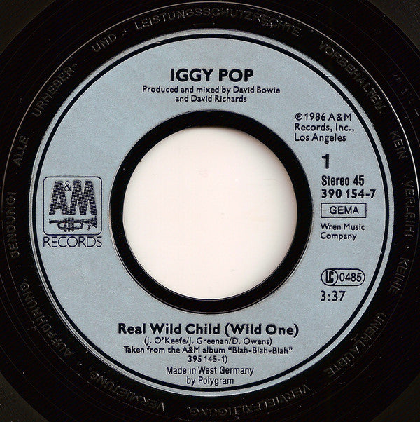 Iggy Pop -Real Wild Child (Wild One)