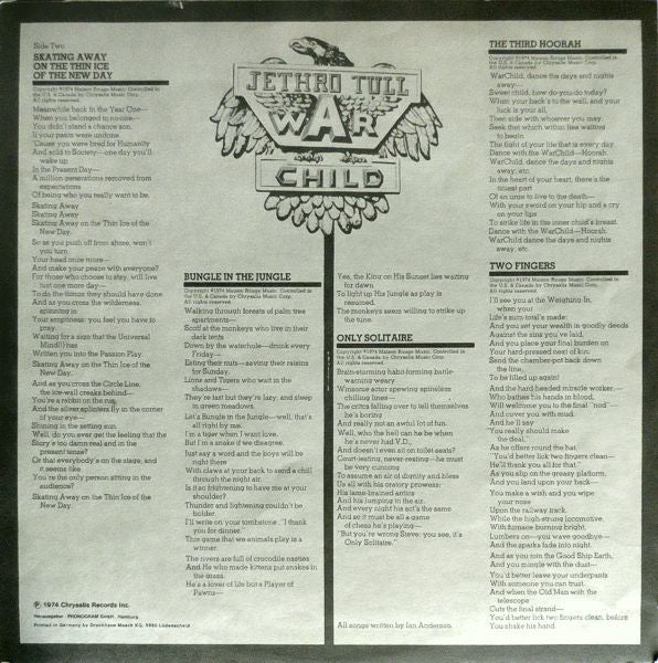 Jethro Tull -War Child