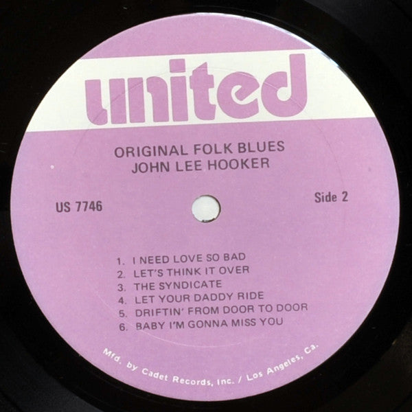 John Lee Hooker - Original Folk Blues