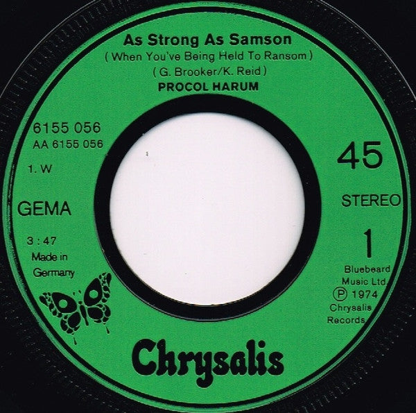 Procol Harum -As Strong As Samson (When You're Being Held To Ransom)