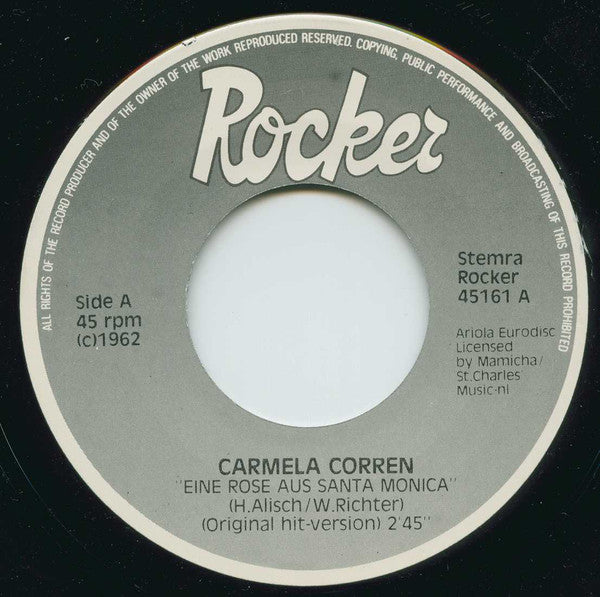 Carmela Corren - Eine Rose Aus Santa Monica