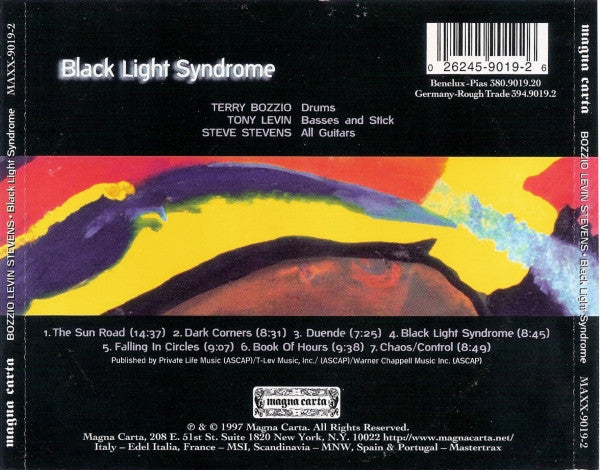 Bozzio Levin Stevens -Black Light Syndrome