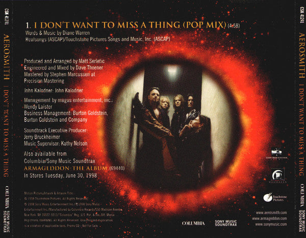 Aerosmith - I Don't Want To Miss A Thing