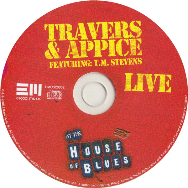 Travers* & Appice* Featuring T.M. Stevens -Live