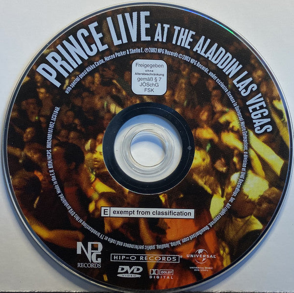 Prince -Live At The Aladdin Las Vegas