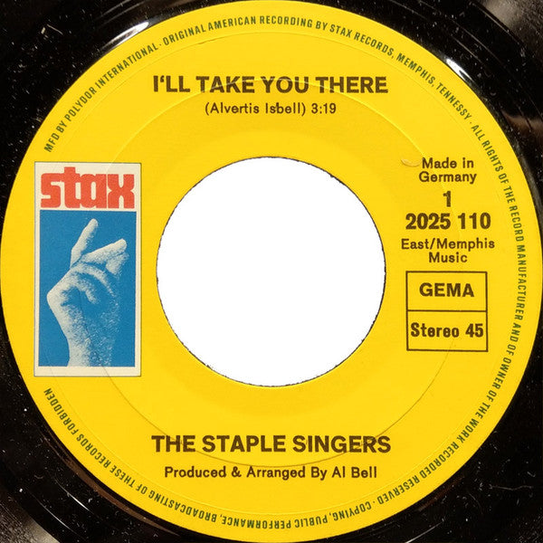 The Staple Singers -I'll Take You There