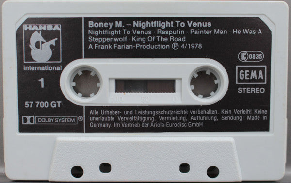 Boney M. -Nightflight To Venus