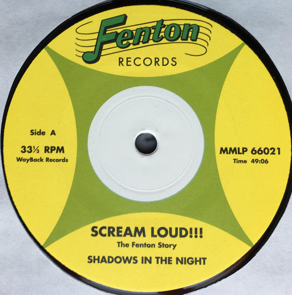 Various -Scream Loud!!! The Fenton Story