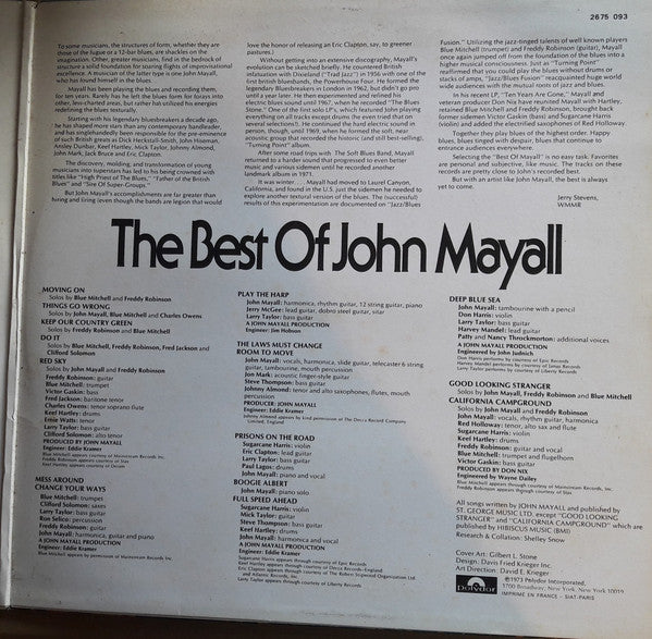 John Mayall -The Best Of John Mayall