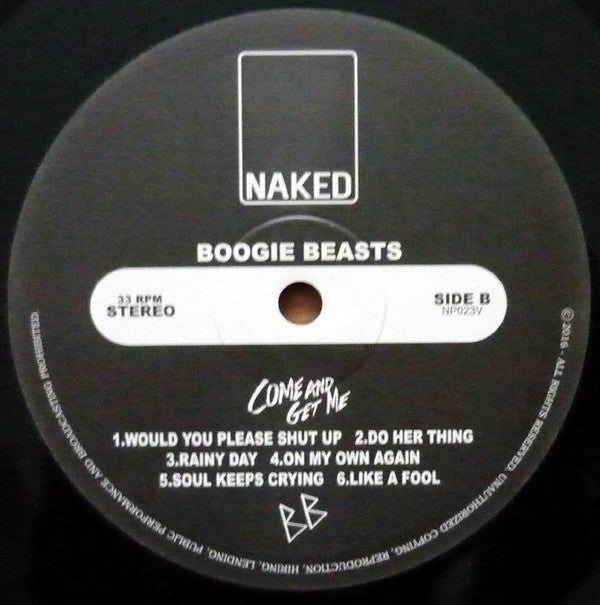 Boogie Beasts -Come And Get Me