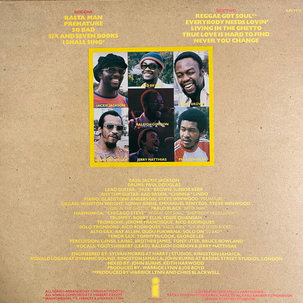 Toots & The Maytals -Reggae Got Soul