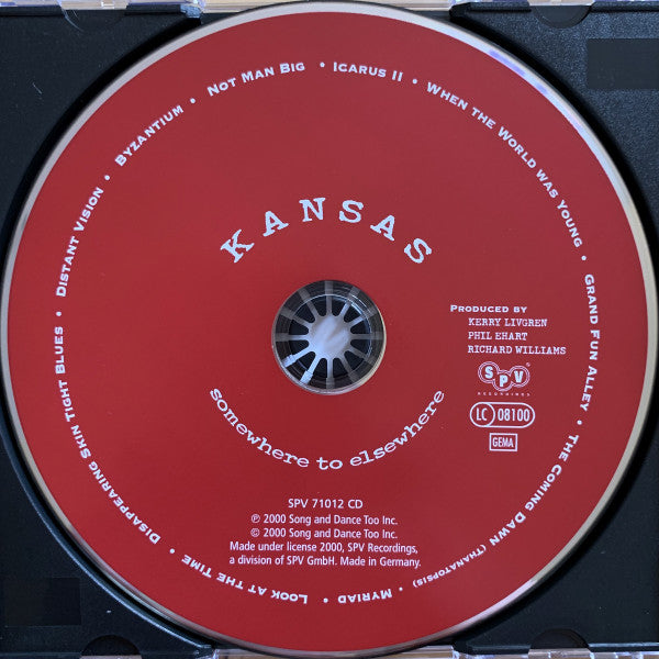 Kansas (2) -Somewhere To Elsewhere