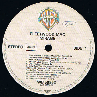 Fleetwood Mac -Mirage