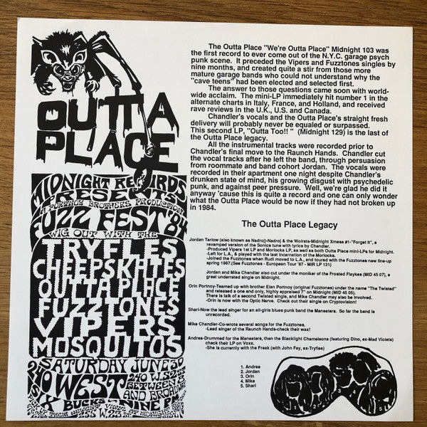 The Outta Place -Outta Too!!