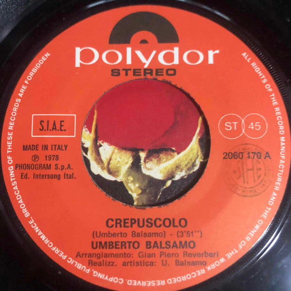 Umberto Balsamo -Crepuscolo / Amore