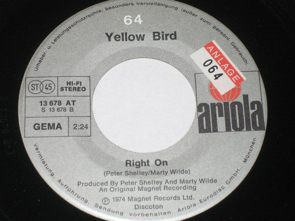Yellow Bird (2) -Attack Attack / Right On