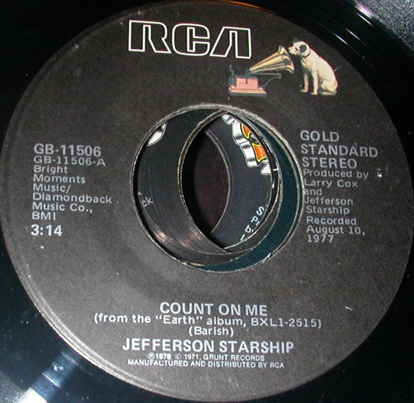 Jefferson Starship -Count On Me / Runaway