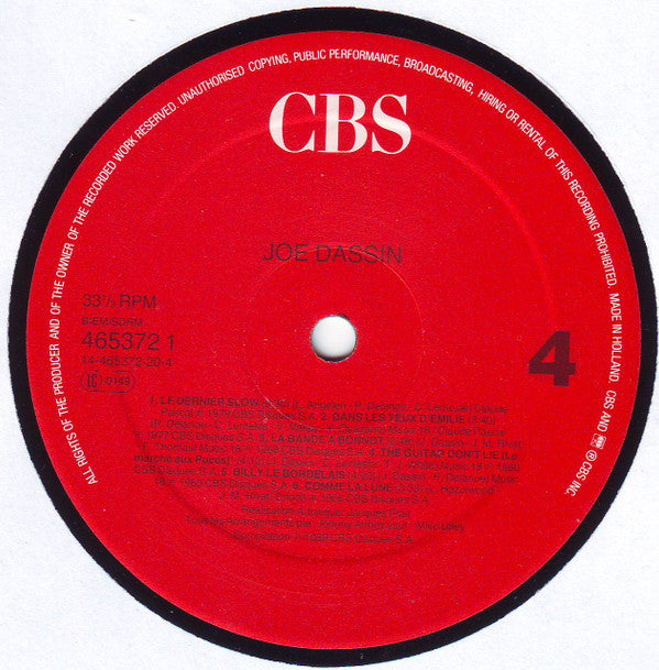 Joe Dassin - Joe Dassin (27 Succès)