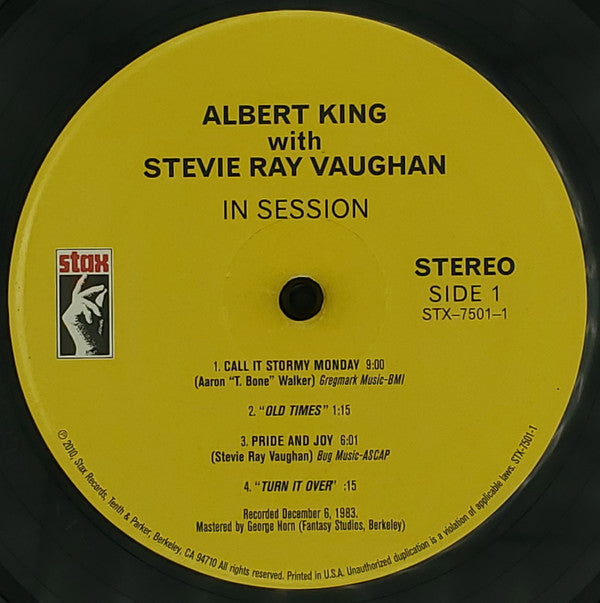 Albert King With Stevie Ray Vaughan -In Session