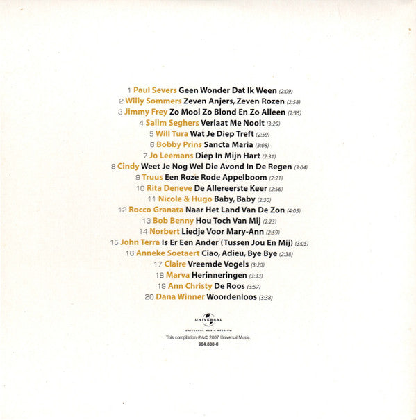 Various -100 Vlaamse Klassiekers