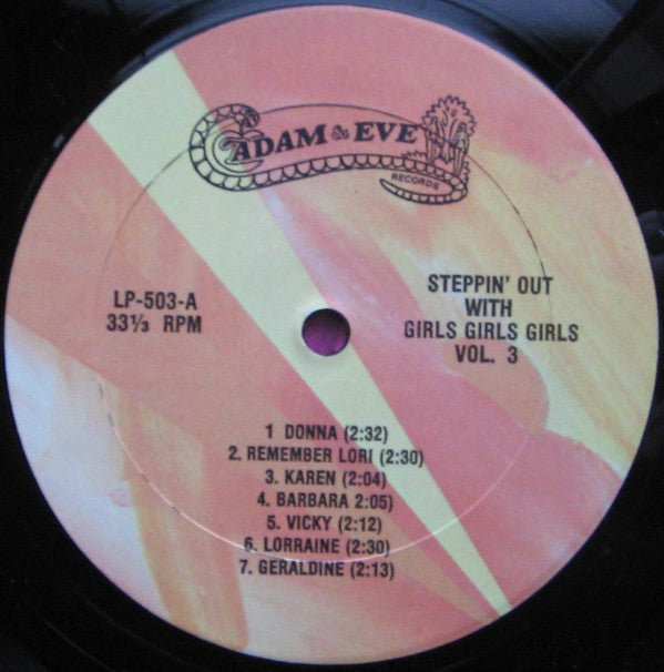 Various - Steppin' Out With Girls, Girls, Girls Vol. 3