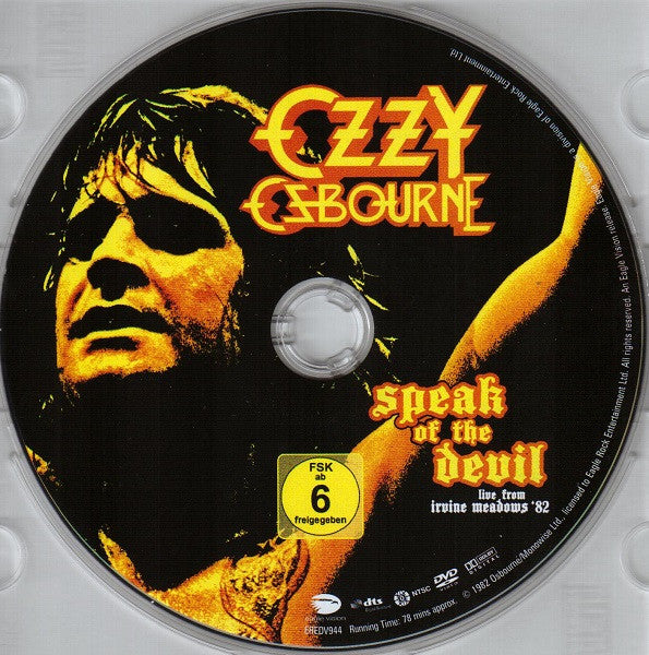 Ozzy Osbourne -Speak Of The Devil
