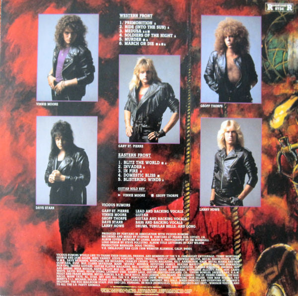 Vicious Rumors -Soldiers Of The Night