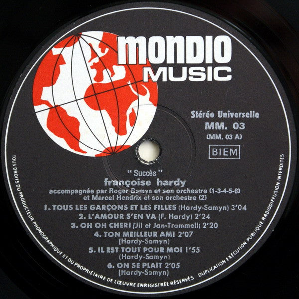 Françoise Hardy - Succes