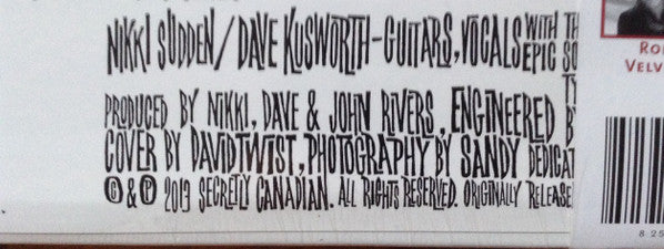 Nikki Sudden & Dave Kusworth -Jacobites