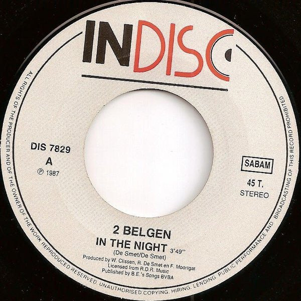 2 Belgen -In The Night