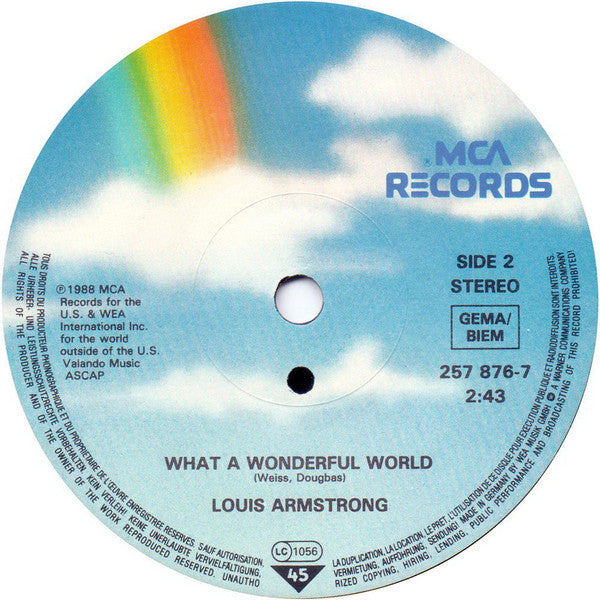 Louis Armstrong -Hello Dolly / What A Wonderful World