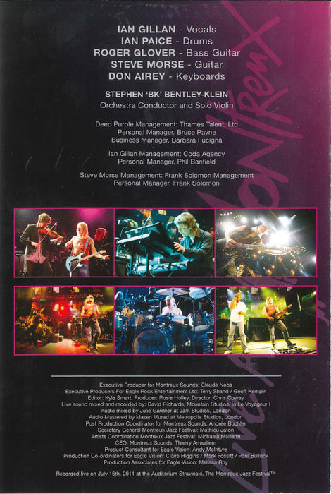 Deep Purple With Orchestra* -Live At Montreux 2011