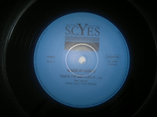 Made In Vogue -That's The Way I Like It