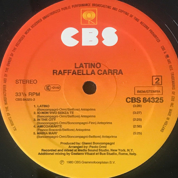 Raffaella Carrà - Latino