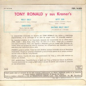 Tony Ronald Y Sus Kroner's -Hully Gully