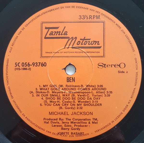 Michael Jackson -Ben