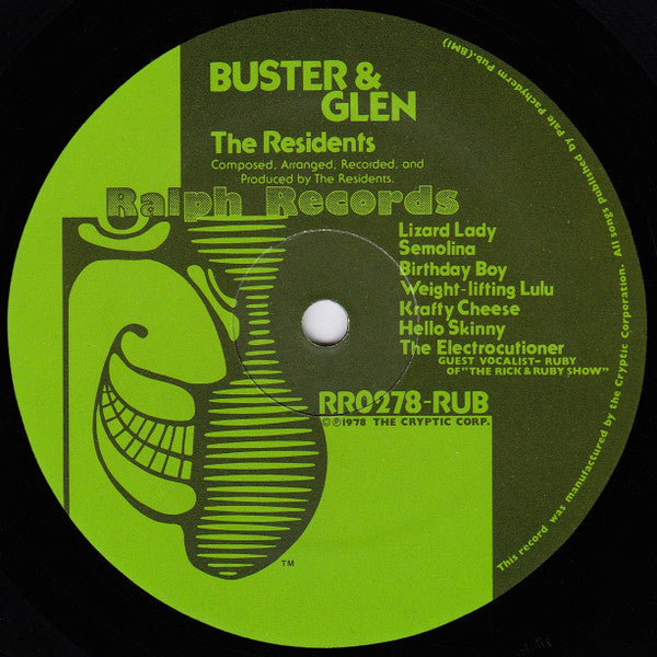 The Residents -Duck Stab / Buster & Glen