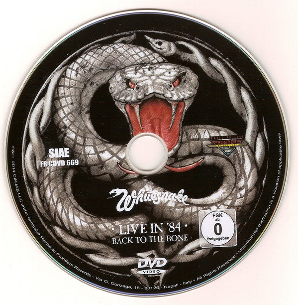 Whitesnake -Live In '84: Back To The Bone